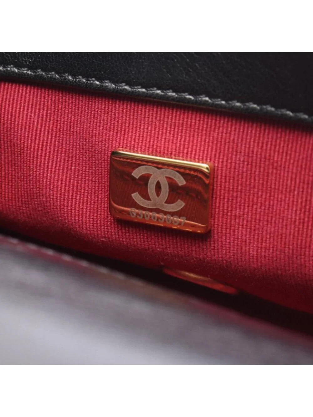 Chanel Shoulder Bag Quilted Small Flap Black Leather Chain